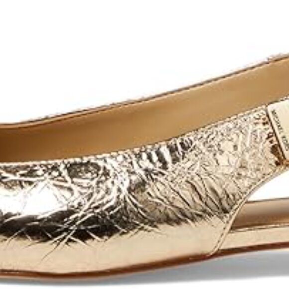 Michael Kors Darrington Leather Slingback Flats - Picture 3 of 8